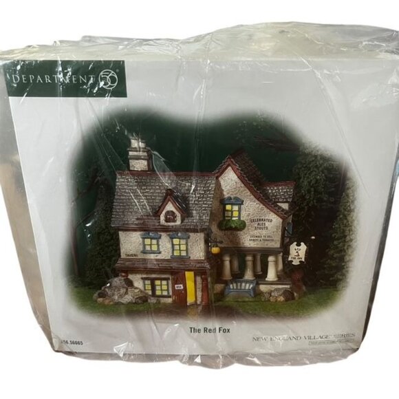 Department 56 The Red Fox New England Village Series - Picture 1 of 4